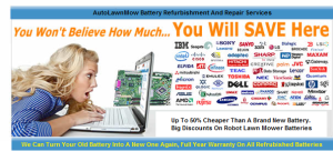 robot mower replacement batteries